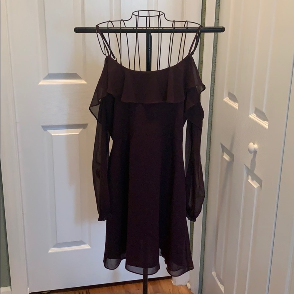 Cupcake and Cashmere Purple Spaghetti Strap Dress